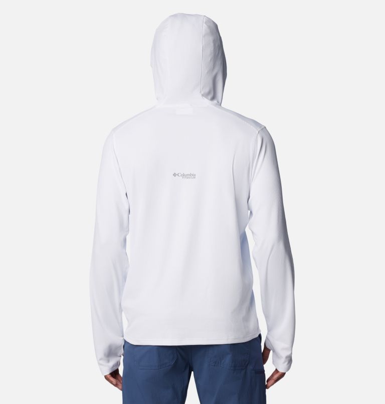 Men's Summit Valley Hoodie, Color: White, image 2