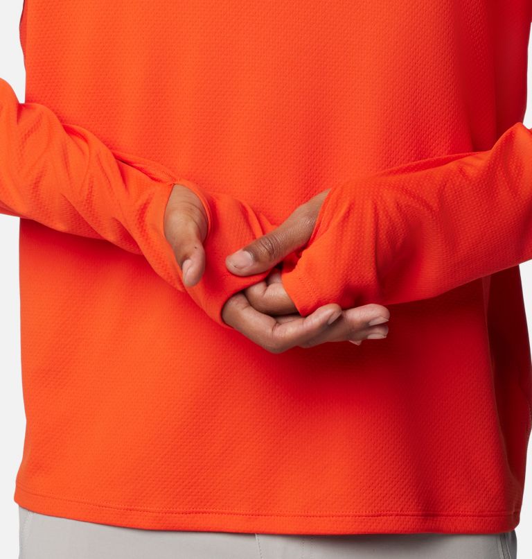 Men's Summit Valley Technical Hoodie, Color: Spicy, image 6