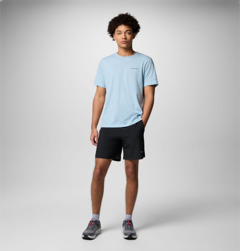 Shorts de senderismo con bloques de color Columbia Hike para hombre, Color: Black, image 2