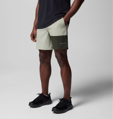 Columbia Hike Colour Block Wander-Shorts für Männer, Color: Safari, Greenscape, image 4