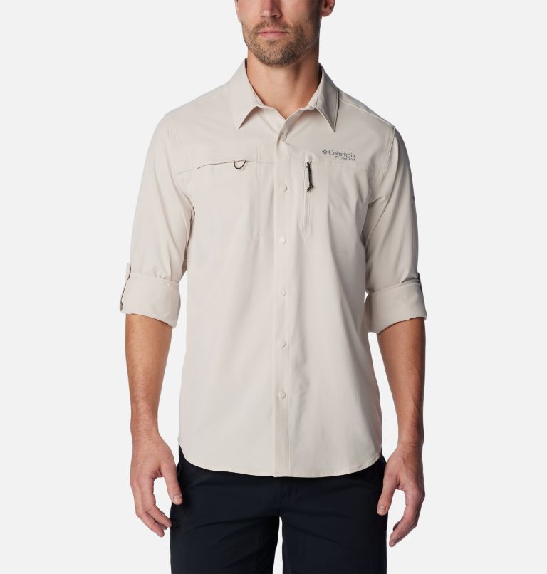 Columbia Sportswear New Men's Long Sleeve Shirt Size L Vented Omni-Shade