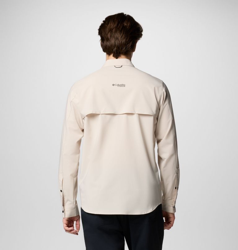 Men's Summit Valley Woven Long Sleeve Shirt, Color: Dark Stone, image 3