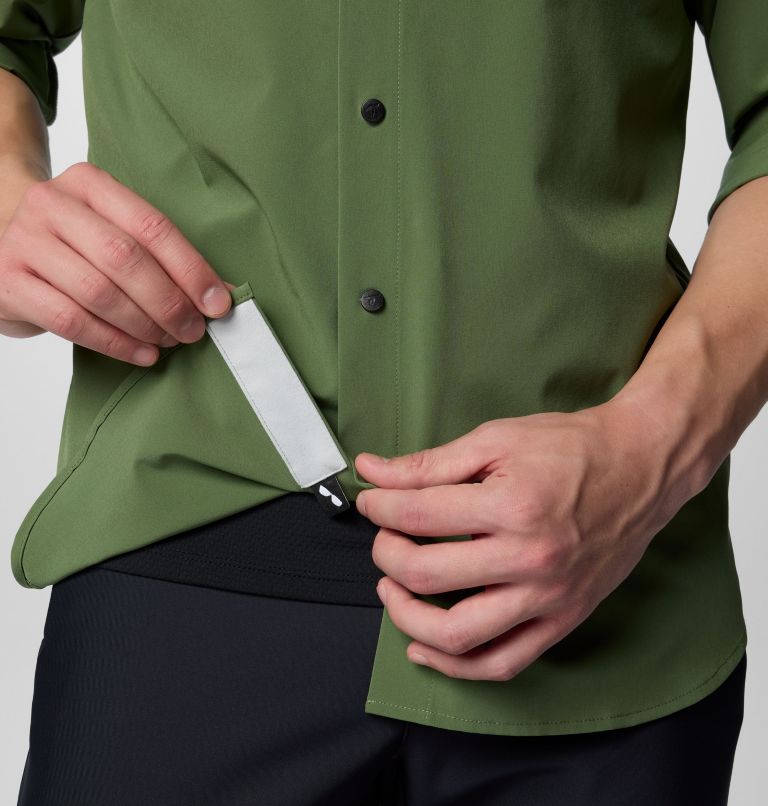 Chemise tissée à manches longues Summit Valley pour homme, Color: Canteen, image 6