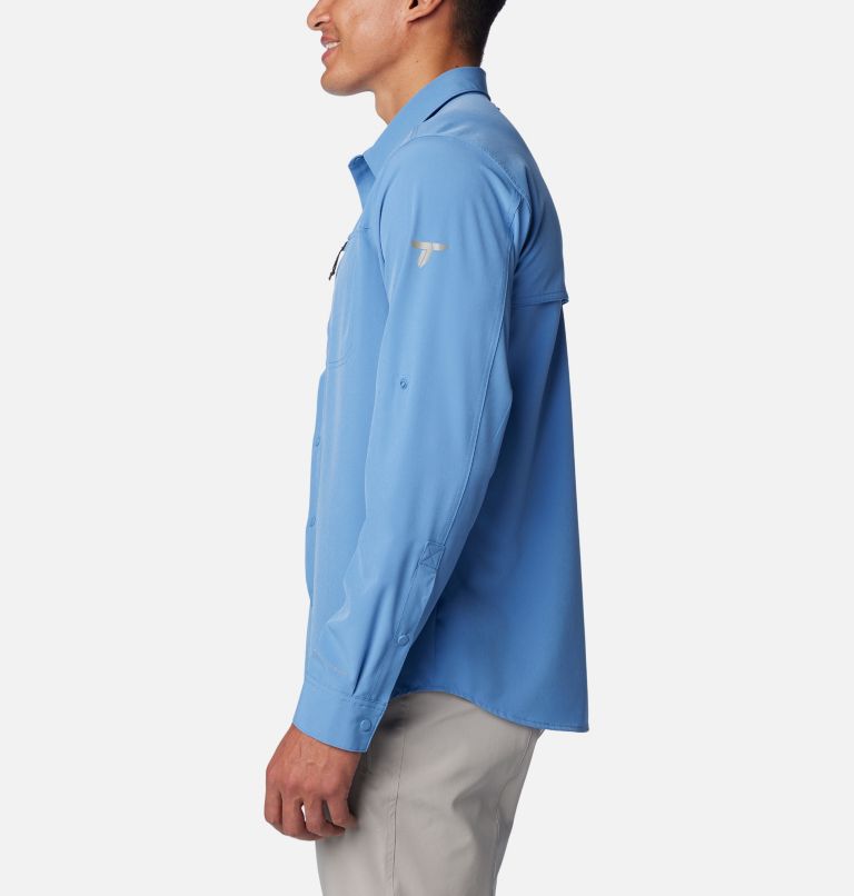 Chemise tissée à manches longues Summit Valley pour homme, Color: Skyler, image 3