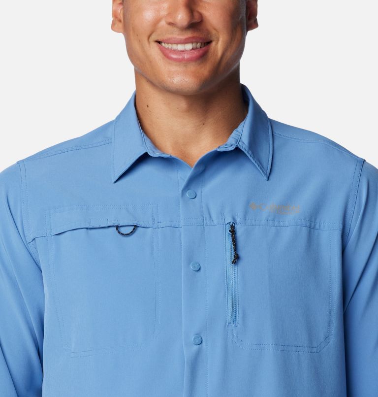 Chemise tissée à manches longues Summit Valley pour homme, Color: Skyler, image 4