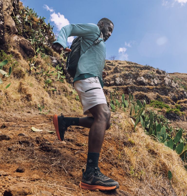 Men's Wanoga Lightweight Hiking Shorts, Color: Dark Stone, image 8
