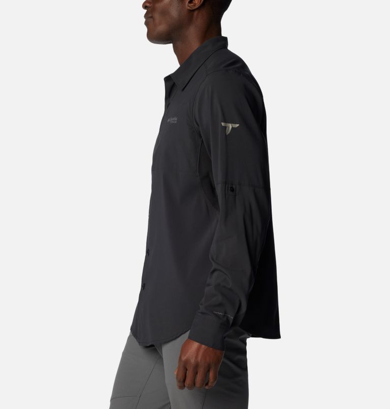 Men's Cirque River Technical Shirt, Color: Black, image 3