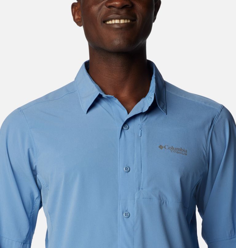 Camisa técnica Cirque River para hombre, Color: Skyler, image 4