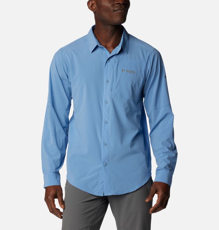 今日セール Columbia PFG Mens Vented Fishing Shirt Button Up Long