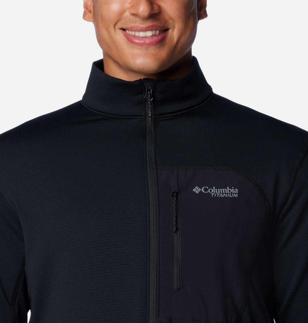Manteau à fermeture éclair en tissu polaire quadrillé Triple Canyon™ pour homme 4