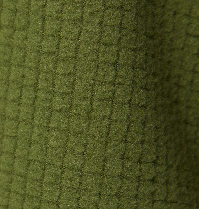 Thumbnail: Manteau à fermeture éclair en tissu polaire quadrillé Triple Canyon pour homme, Color: Canteen, Sage Leaf, image 6