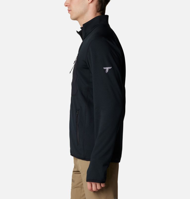 Men's Triple Canyon Grid Fleece, Color: Black, image 3
