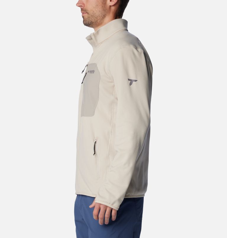 Forro polar con diseño de cuadrícula con Triple Canyon para hombre, Color: Dark Stone, Flint Grey, image 3