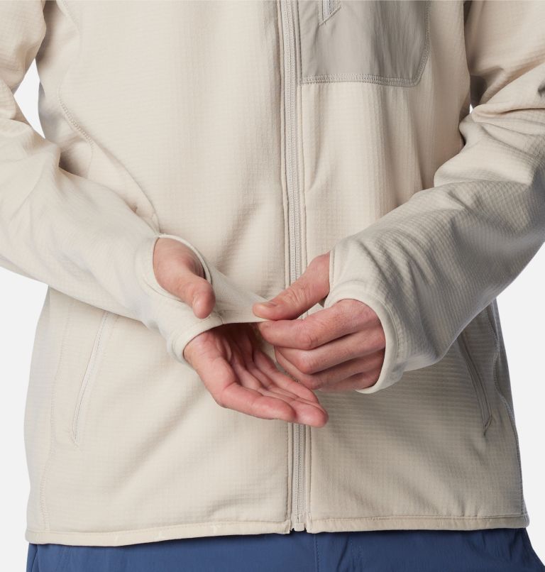 Forro polar con diseño de cuadrícula con Triple Canyon para hombre, Color: Dark Stone, Flint Grey, image 8