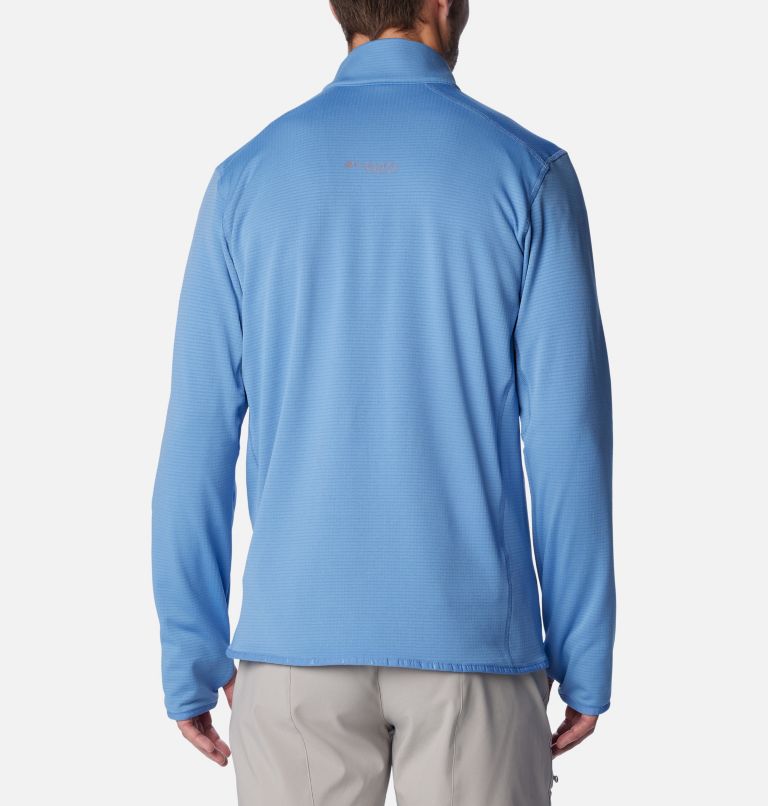 Men's Triple Canyon Grid Fleece, Color: Skyler, Dark Mountain, image 2