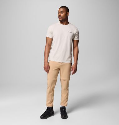 Men's Triple Canyon II Convertible Hiking Trousers, Color: Canoe, Black, image 2