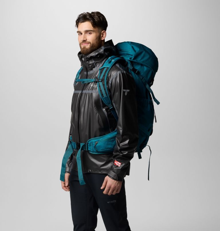 Triple Canyon 60L Backpack, Color: River Blue, image 3