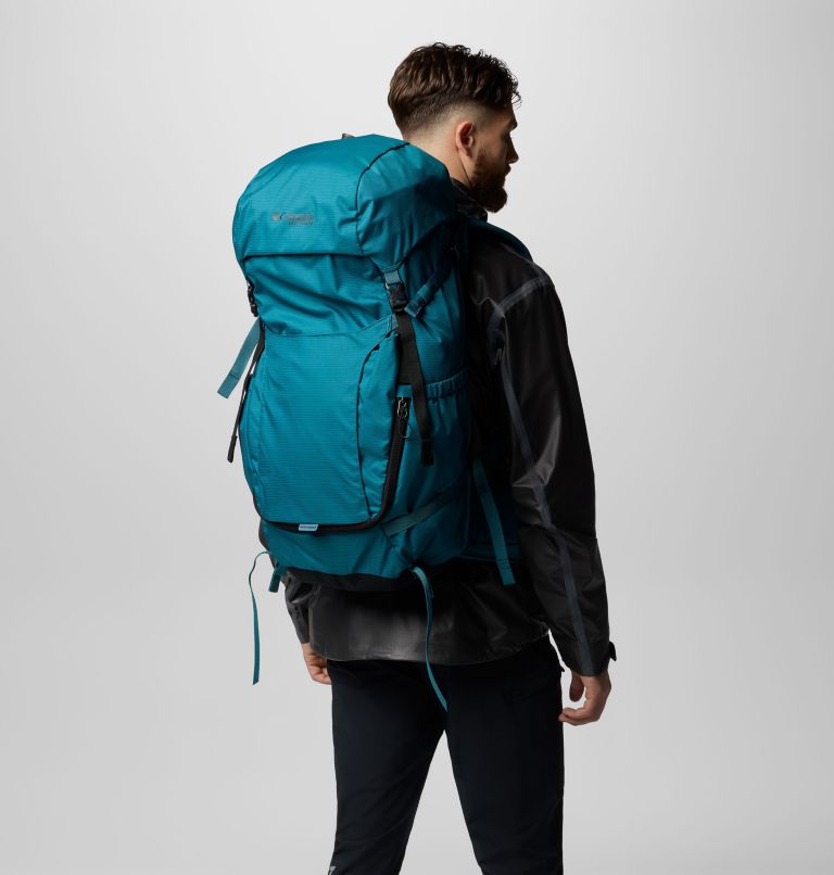 Triple Canyon 60L Backpack, Color: River Blue, image 2