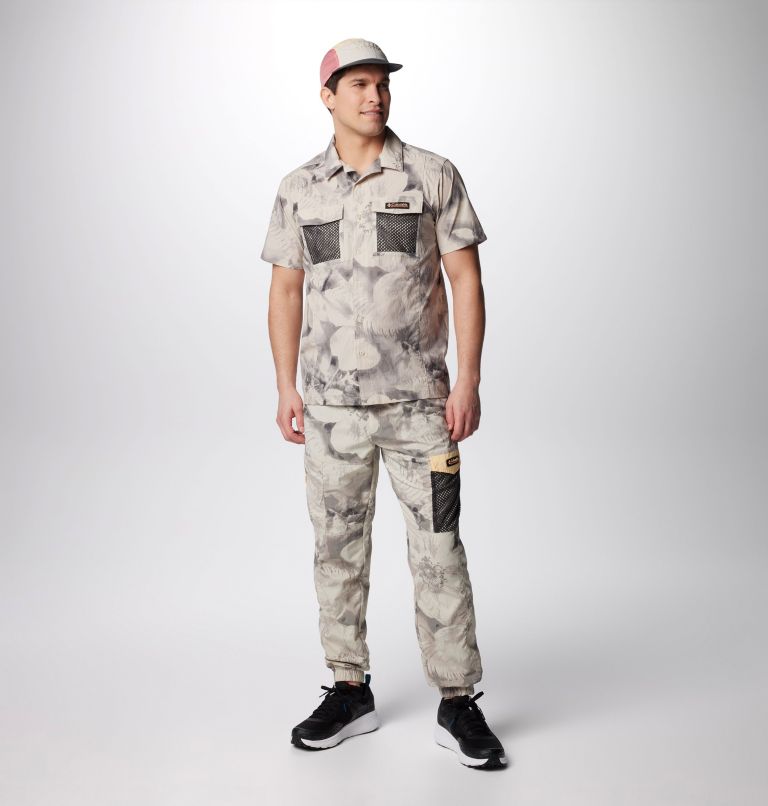 Pantalón cortaviento Painted Peak Unisex, Color: Dark Stone Pearhip Print, Sunkissed, image 3