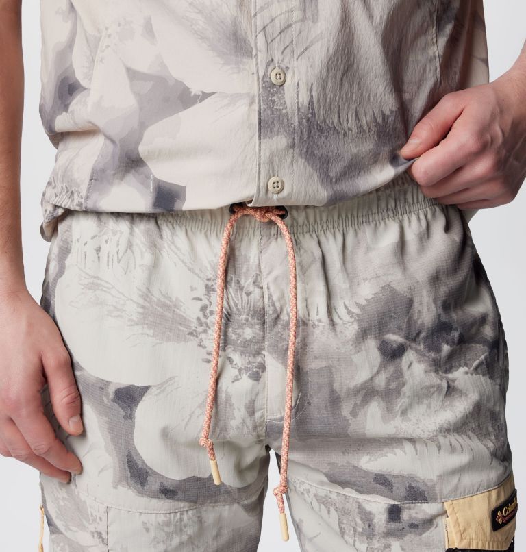 Pantalón cortaviento Painted Peak Unisex, Color: Dark Stone Pearhip Print, Sunkissed, image 5