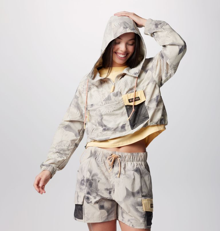 【KOOLOSET】Summer Beach Brick Windbreaker Medium 80s Laguna Color Block Streetwear Windbreaker