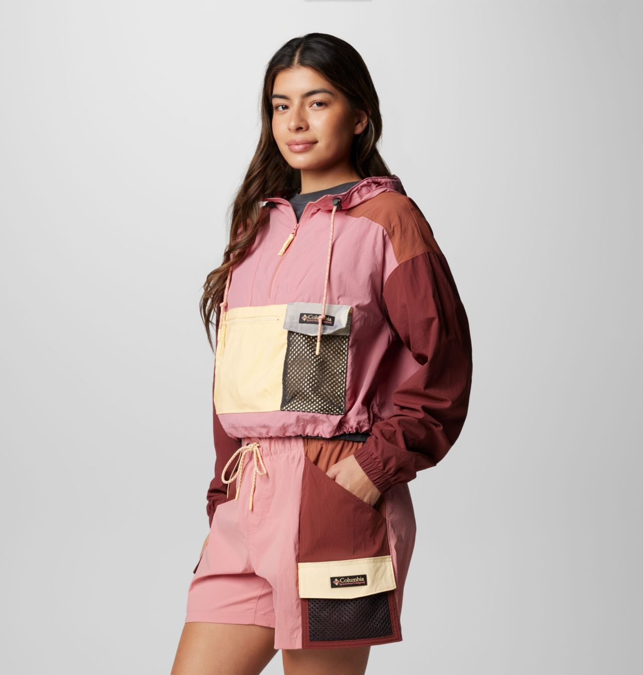Women's Painted Peak™ Cropped Wind Jacket | 629 | S 4