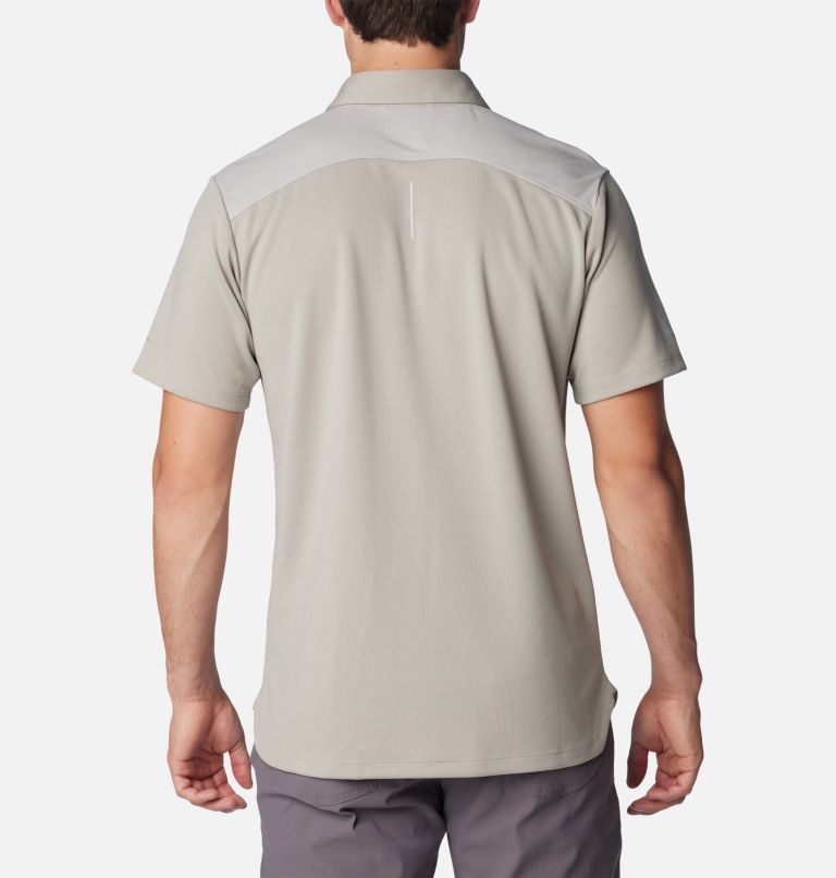 Men's Black Mesa Polo, Color: Flint Grey, image 2