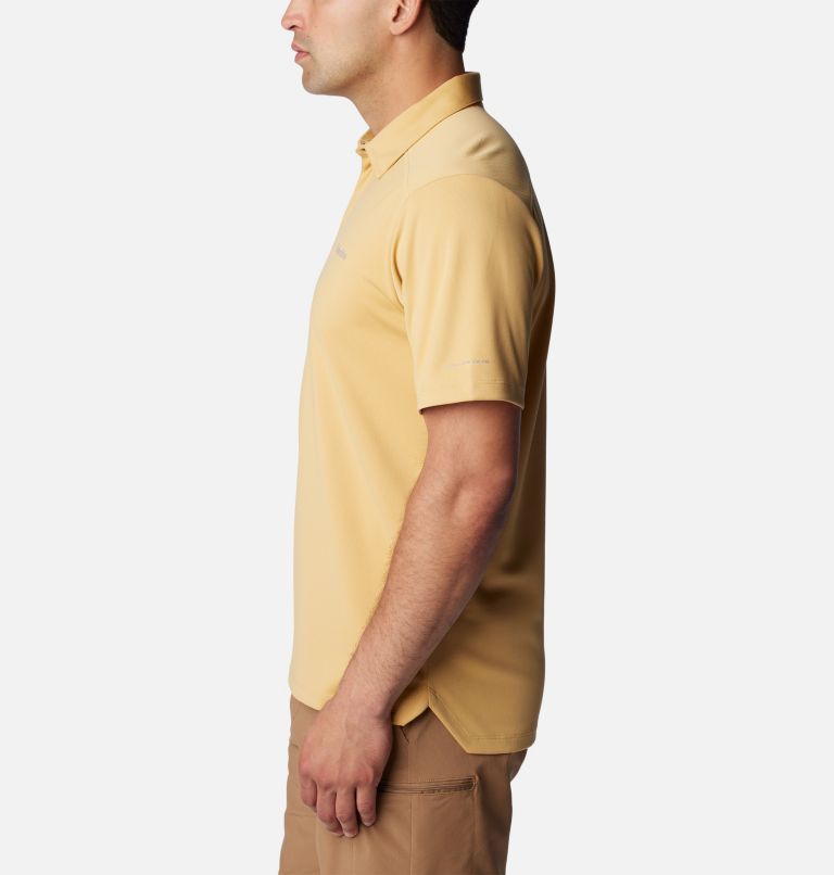 Men's Black Mesa Polo, Color: Light Camel, image 3