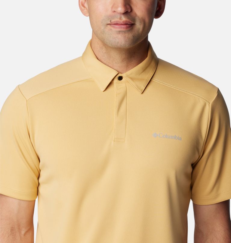 Men's Black Mesa Polo, Color: Light Camel, image 4