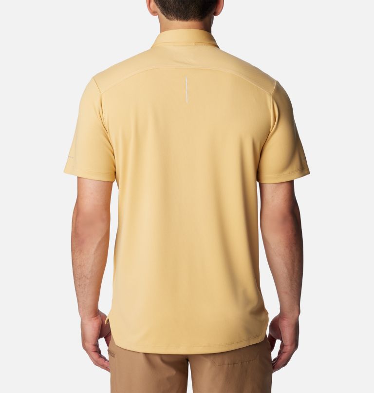 Men's Black Mesa Polo, Color: Light Camel, image 2