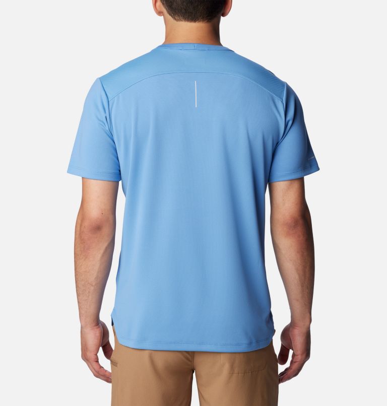 Men's Black Mesa Short Sleeve Crew Shirt, Color: Skyler, image 2