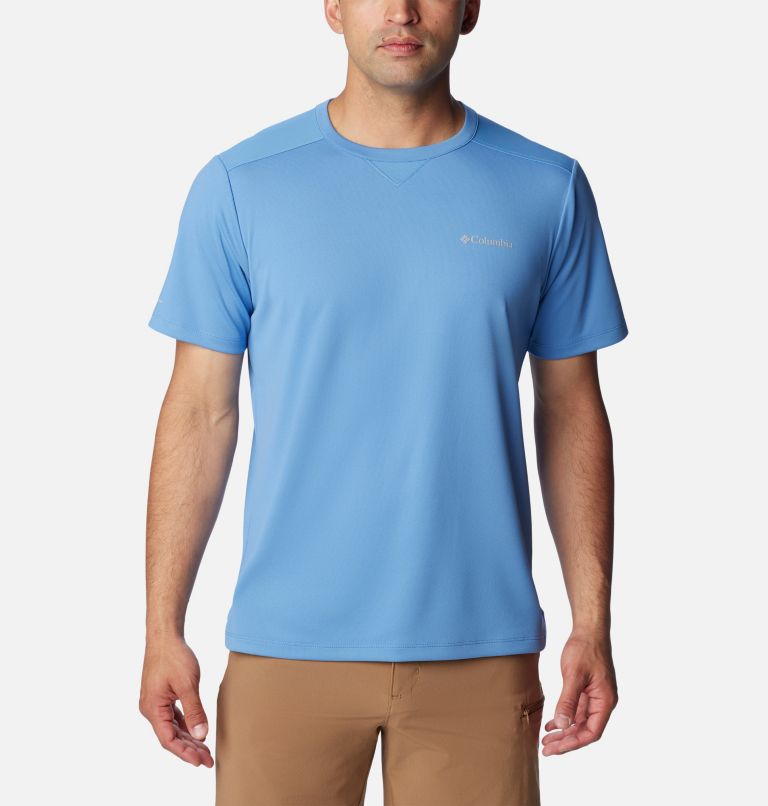 Thumbnail: Men's Black Mesa Short Sleeve Crew Shirt, Color: Skyler, image 1