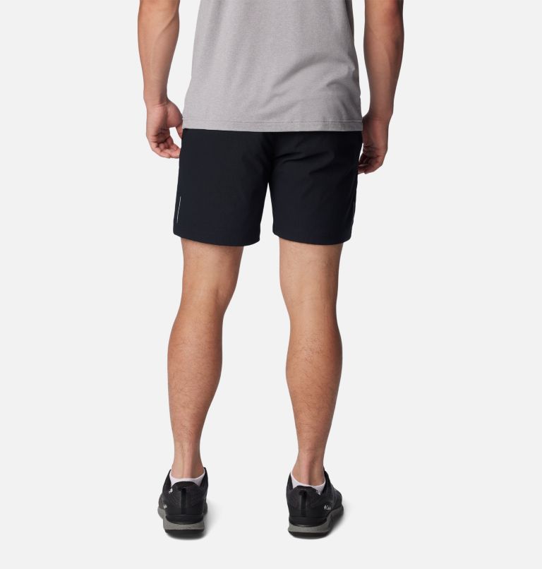 Men's Black Mesa Woven Shorts, Color: Black, image 2