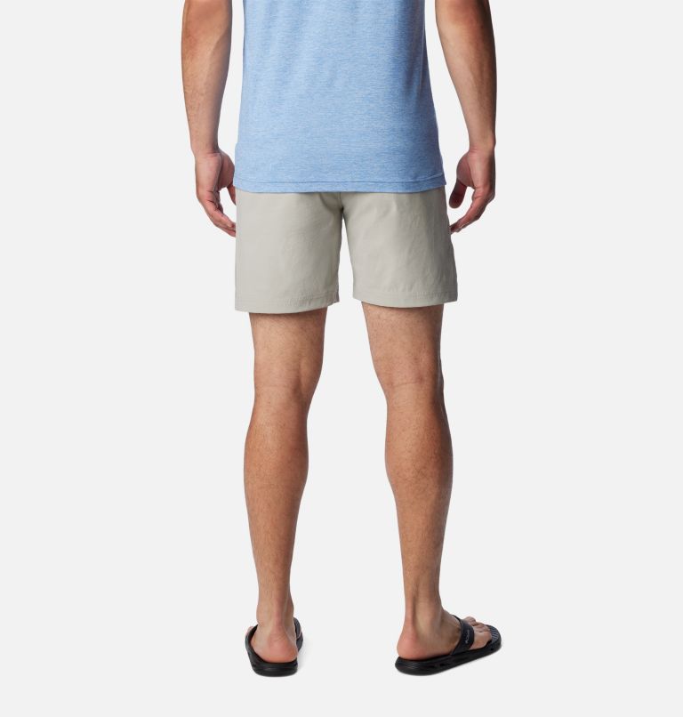 Men's Black Mesa Woven Shorts, Color: Flint Grey, image 2