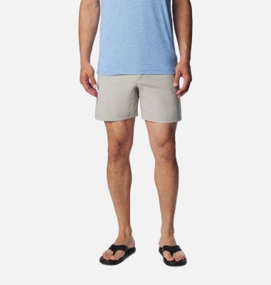 Hiking Shorts Tall Men Light Grey