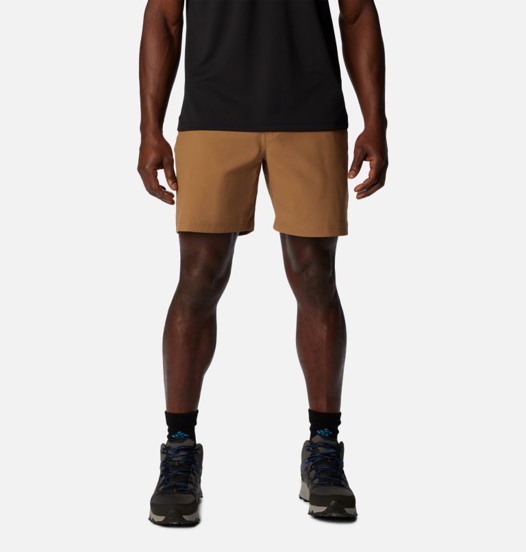 Men's Black Mesa Woven Shorts, Color: Delta, image 1