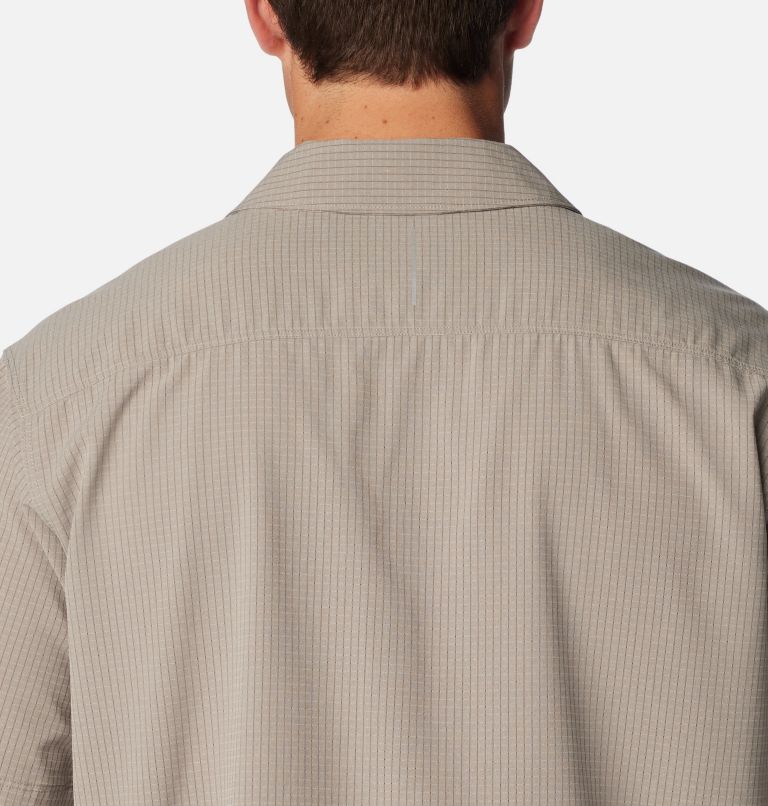 Men's Black Mesa Lightweight Short Sleeve Hiking Shirt, Color: Flint Grey, image 5