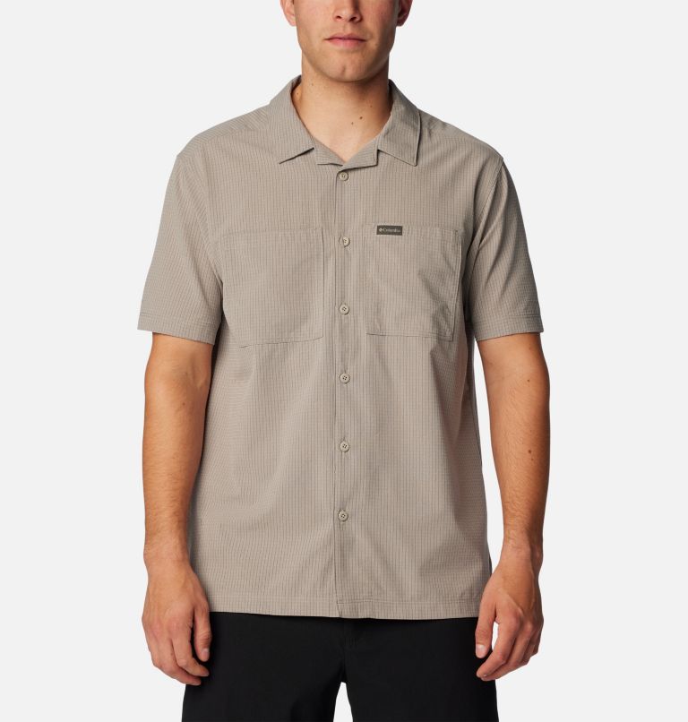Men's Black Mesa Lightweight Short Sleeve Shirt, Color: Flint Grey, image 1