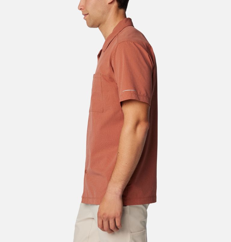 Camisa ligera de senderismo de manga corta Black Mesa para hombre, Color: Auburn, image 3