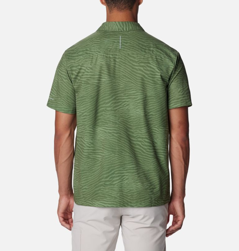 Men's Black Mesa Lightweight Short Sleeve Hiking Shirt, Color: Canteen Variegated, image 2