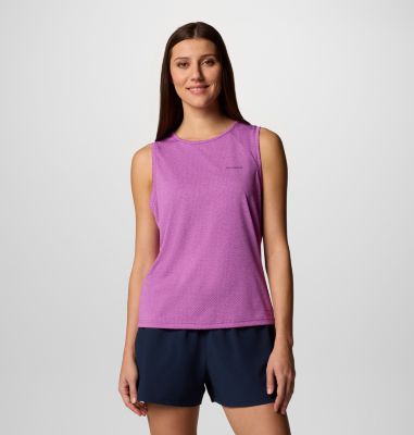 Women's Bogata Bay Technical Tank Top, Color: Razzle, image 1