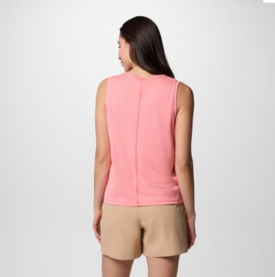 Women's Bogata Bay Technical Tank Top, Color: Alpenglow, image 2