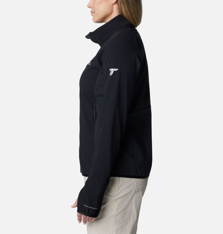 Women's Spectre Ridge Technical Fleece, Color: Black, image 3
