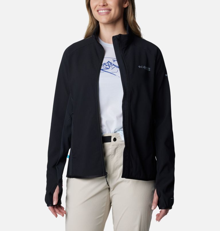 Women's Spectre Ridge Technical Fleece, Color: Black, image 8