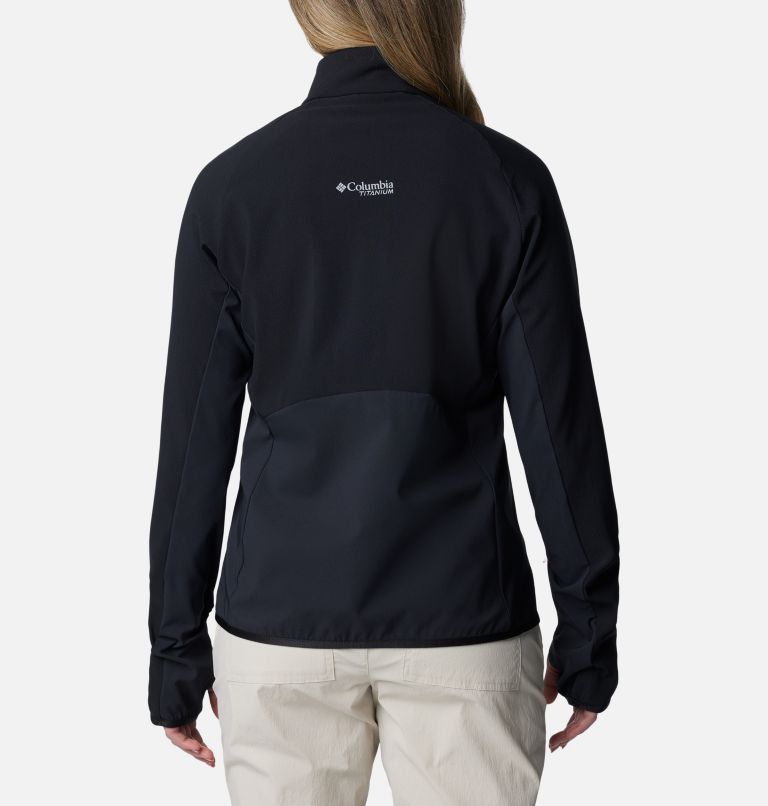 Women's Spectre Ridge Technical Fleece, Color: Black, image 2