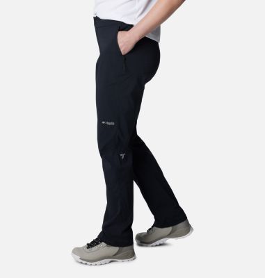 Pantalon Randonnée Columbia Femme Taille 10 - Capri Noir, Omni-Dri, Léger