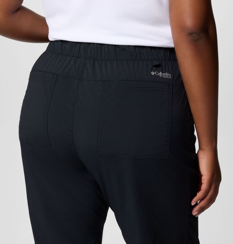 Women's Wanoga Lightweight Pants - Plus Size, Color: Black, image 5
