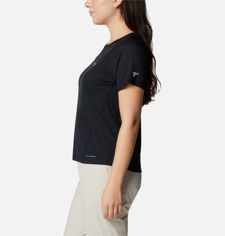 T-shirt col rond à manches courtes Cirque River pour femme, Color: Black, image 3