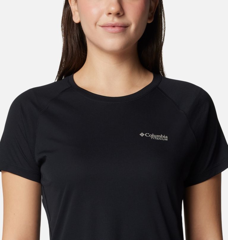 T-shirt col rond à manches courtes Cirque River pour femme, Color: Black, image 4