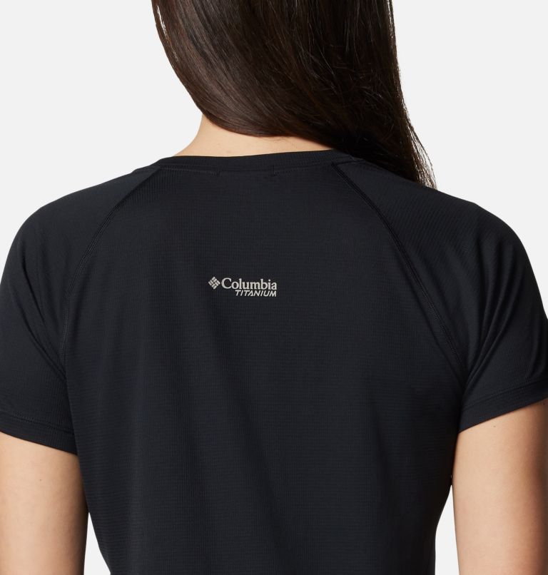 T-shirt col rond à manches courtes Cirque River pour femme, Color: Black, image 5